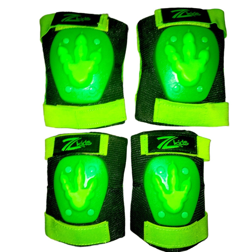 RARE Dino knee pads and elbow pads for kids